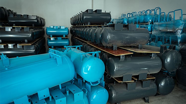 compressed air management system