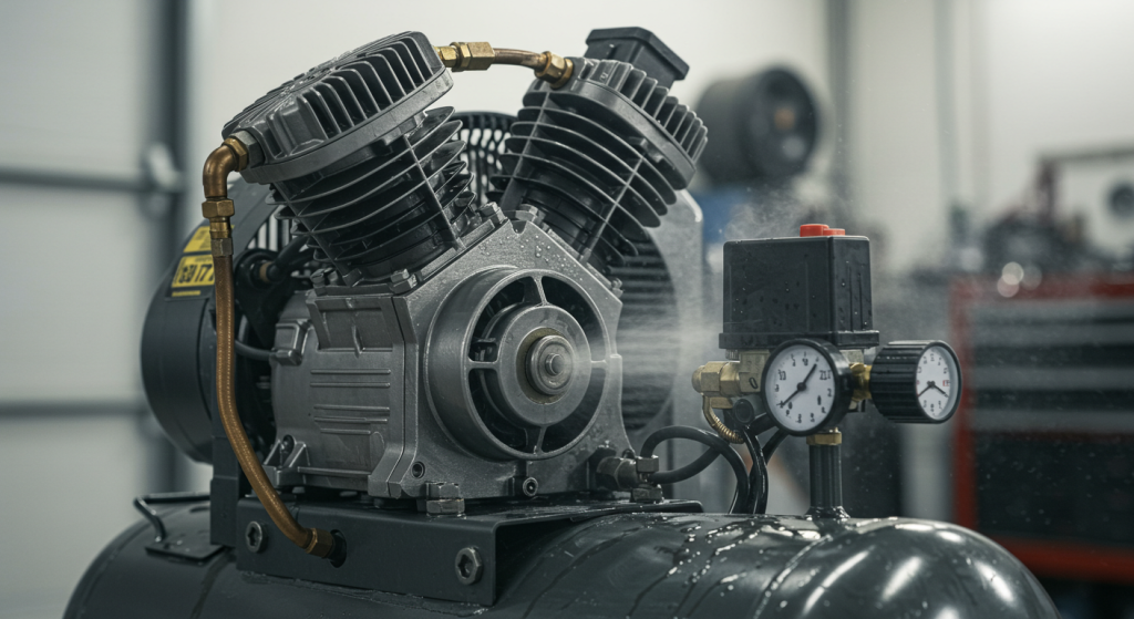 how to calculate the air compressor cost for operating