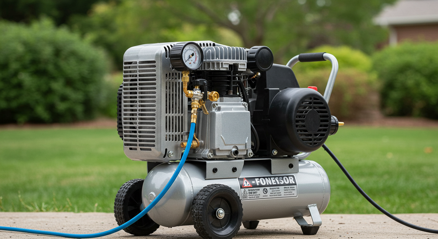 how to calculate the air compressor cost for operating